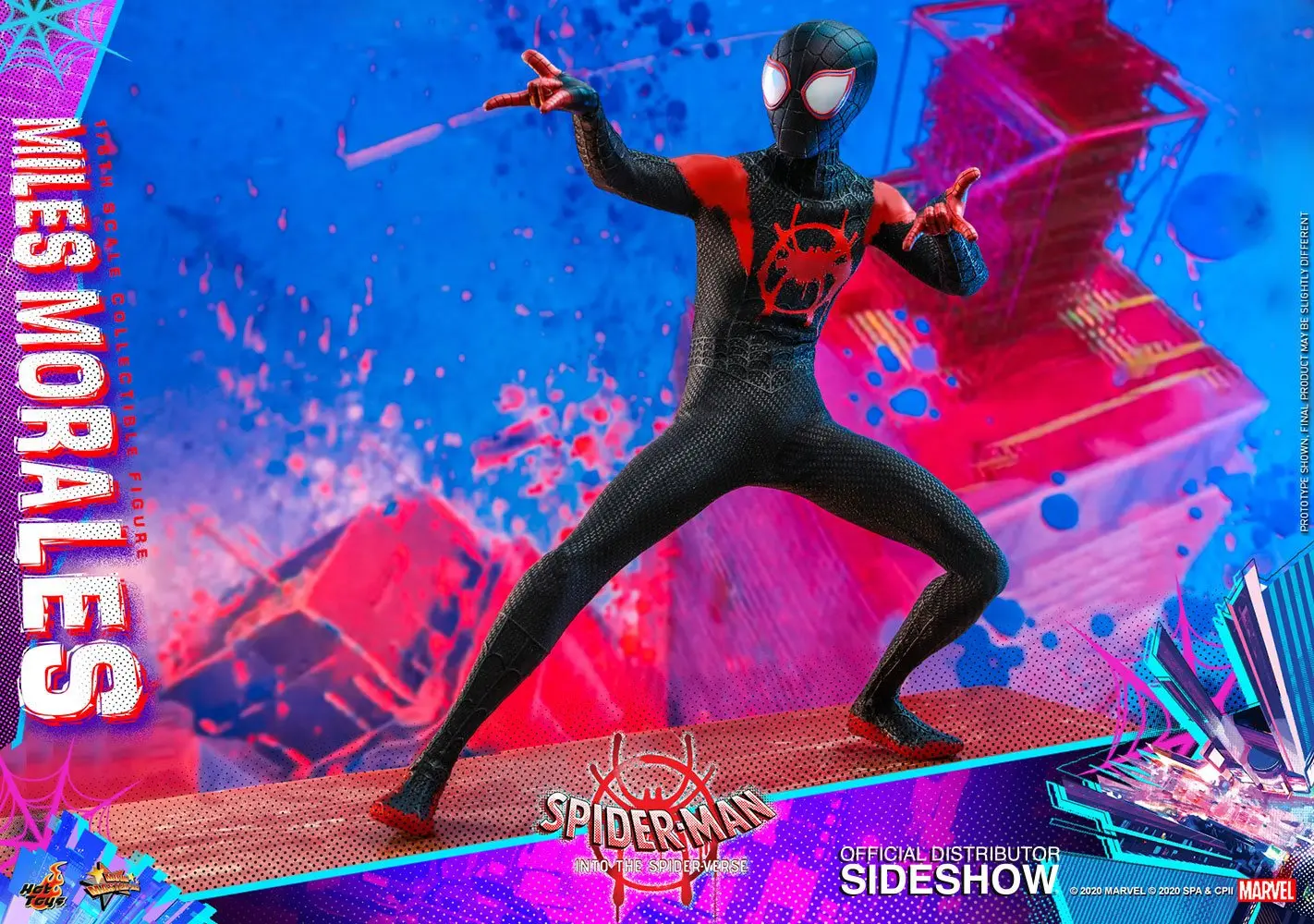 Spider-Man: Into the Spider-Verse Movie Masterpiece Action Figure 1/6 Miles Morales 29 cm product photo