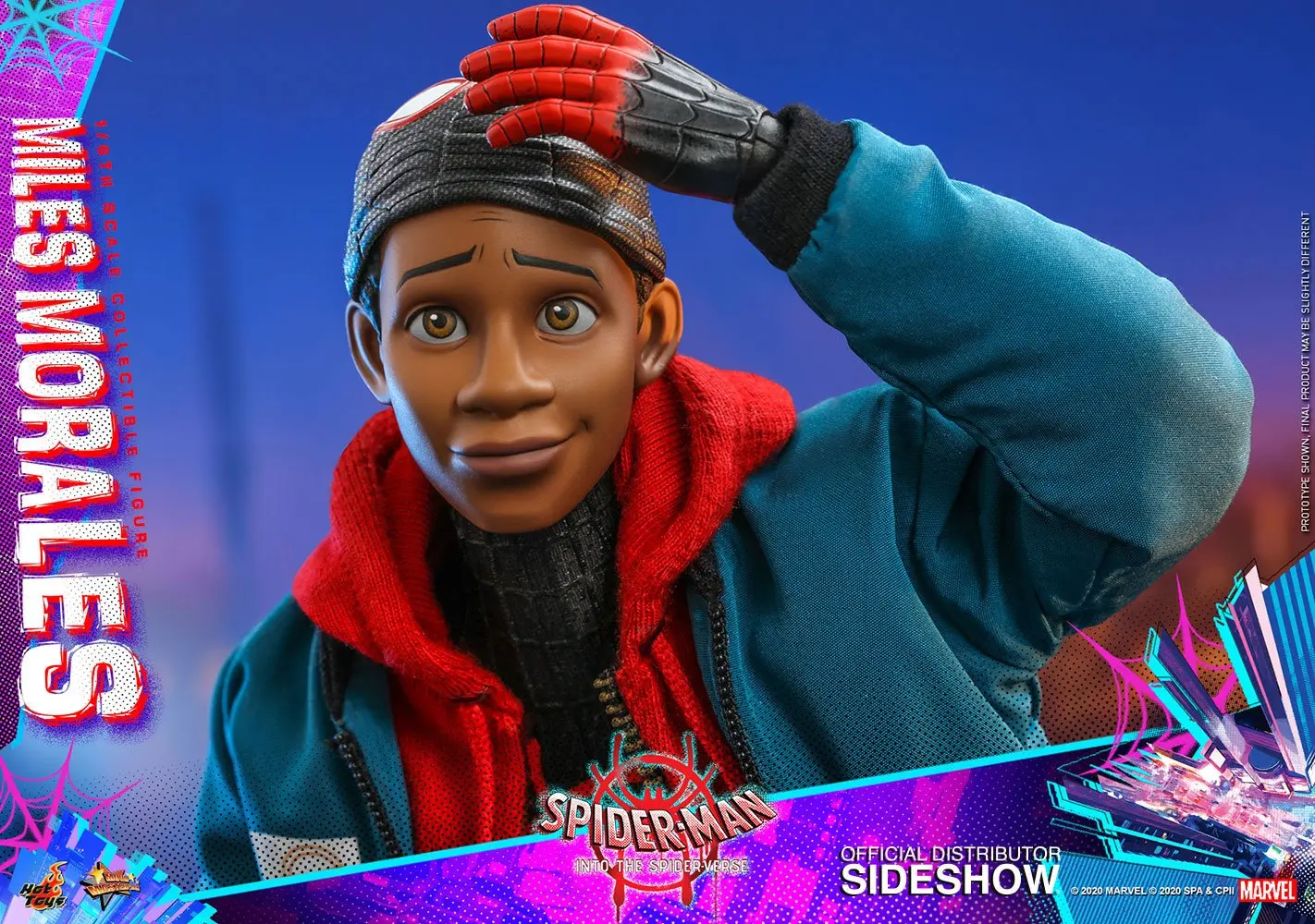 Spider-Man: Into the Spider-Verse Movie Masterpiece Action Figure 1/6 Miles Morales 29 cm product photo
