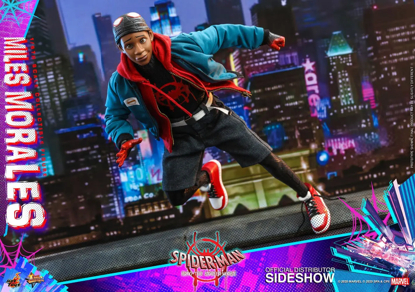 Spider-Man: Into the Spider-Verse Movie Masterpiece Action Figure 1/6 Miles Morales 29 cm product photo
