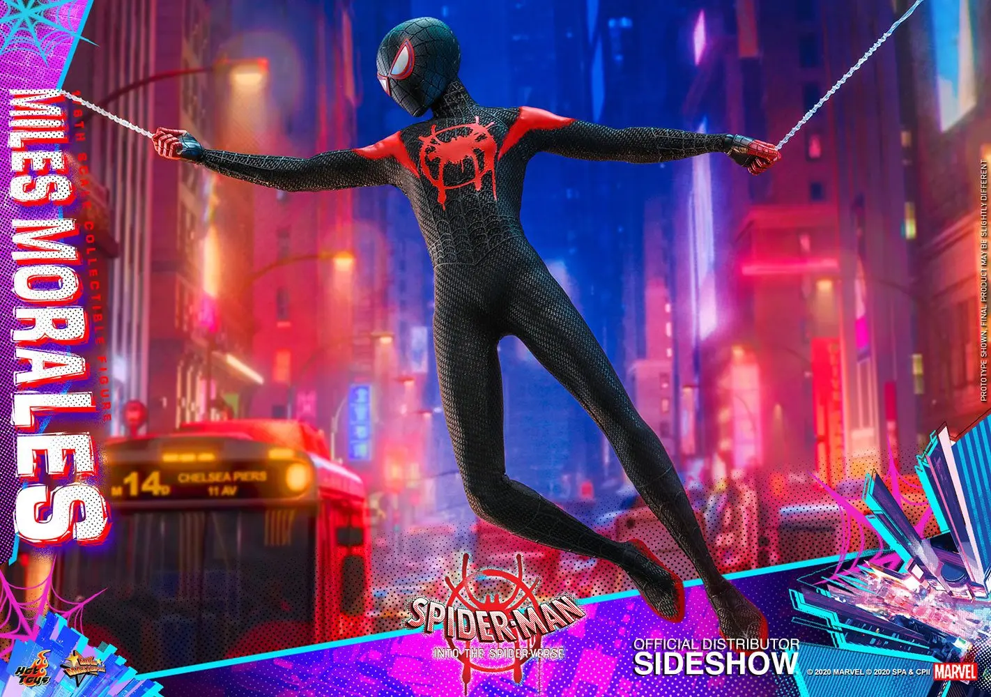 Spider-Man: Into the Spider-Verse Movie Masterpiece Action Figure 1/6 Miles Morales 29 cm product photo