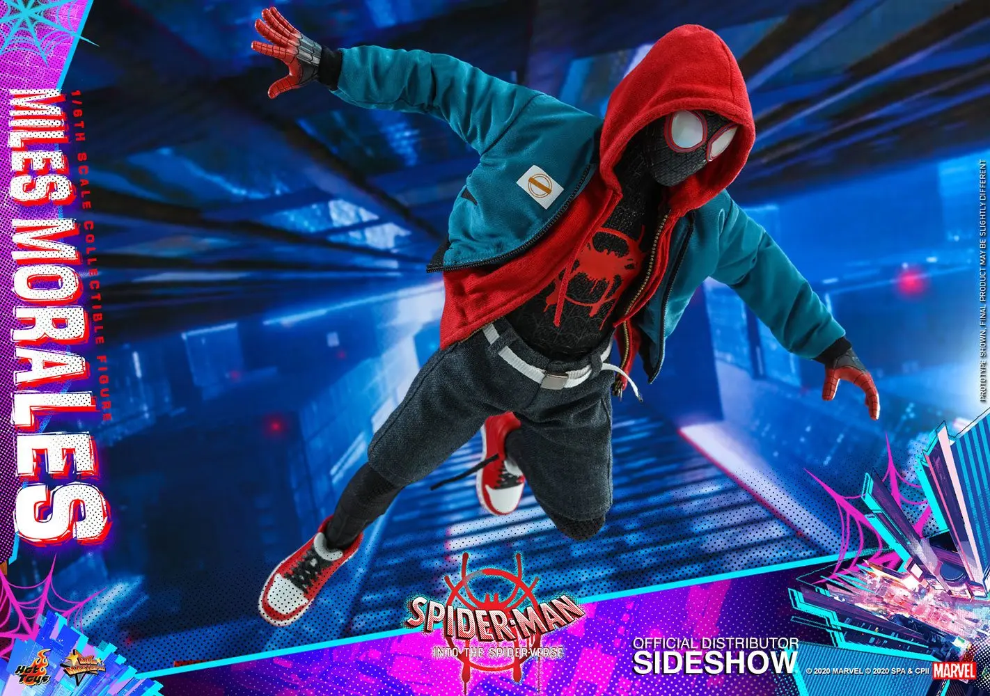 Spider-Man: Into the Spider-Verse Movie Masterpiece Action Figure 1/6 Miles Morales 29 cm product photo