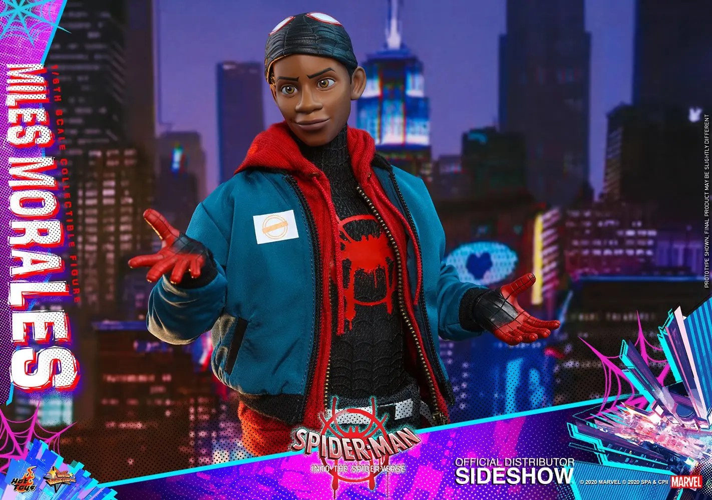 Spider-Man: Into the Spider-Verse Movie Masterpiece Action Figure 1/6 Miles Morales 29 cm product photo