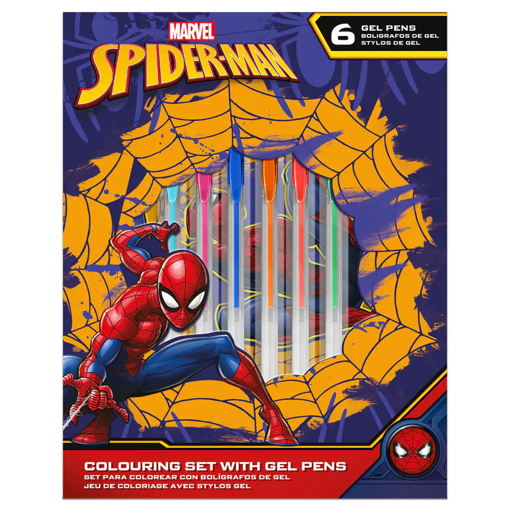 Marvel Spiderman stationey set product photo