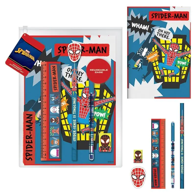 Marvel Spiderman Stationery set with notebook product photo