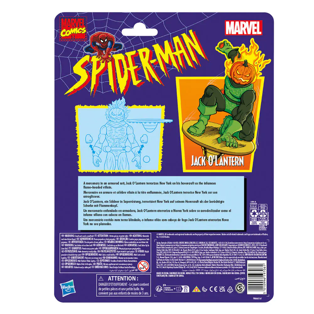 Marvel Spiderman Jack O Lantern figure 15cm product photo