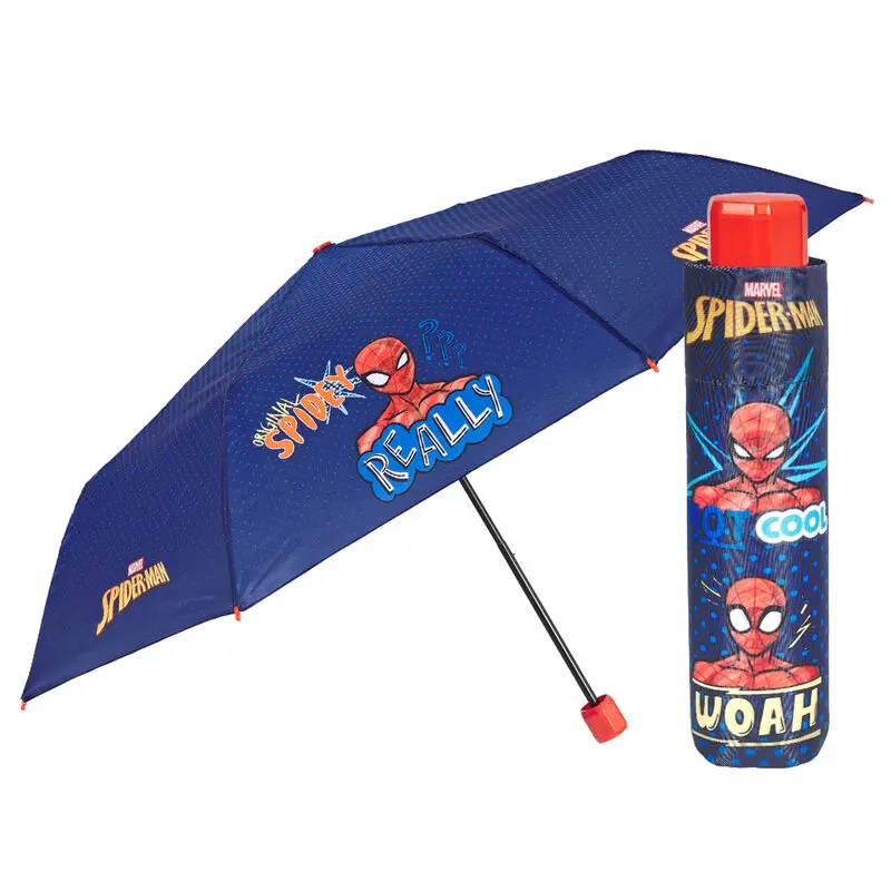 Marvel Spiderman manual folding umbrella 50cm product photo