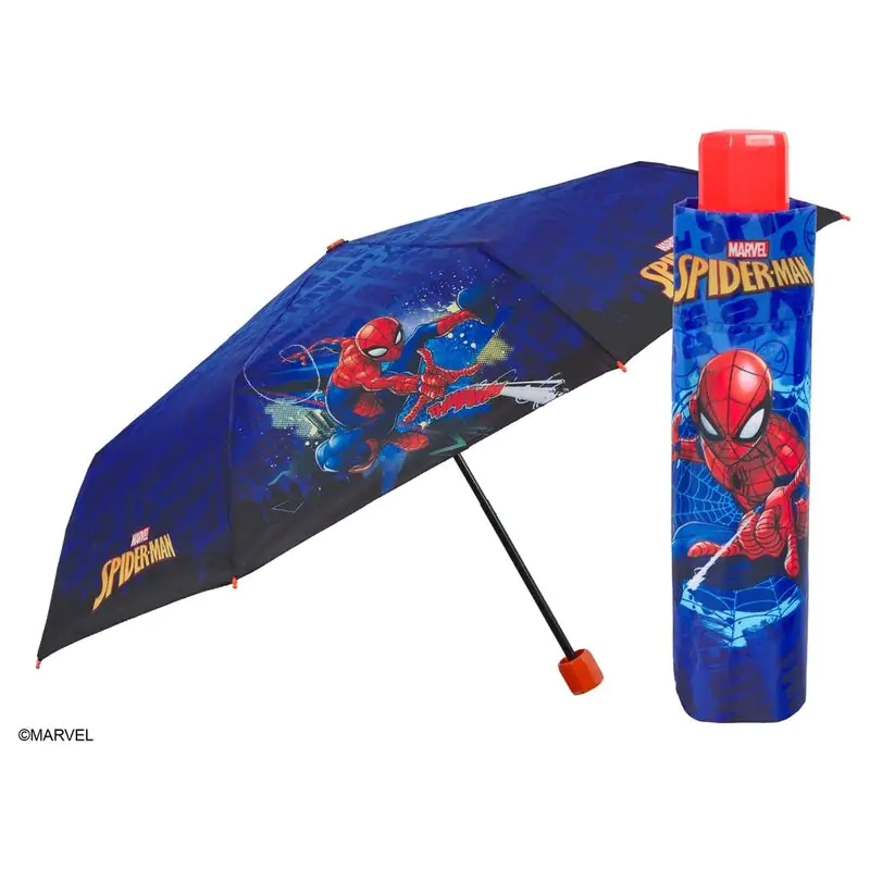 Marvel Spiderman manual folding umbrella 50cm termékfotó