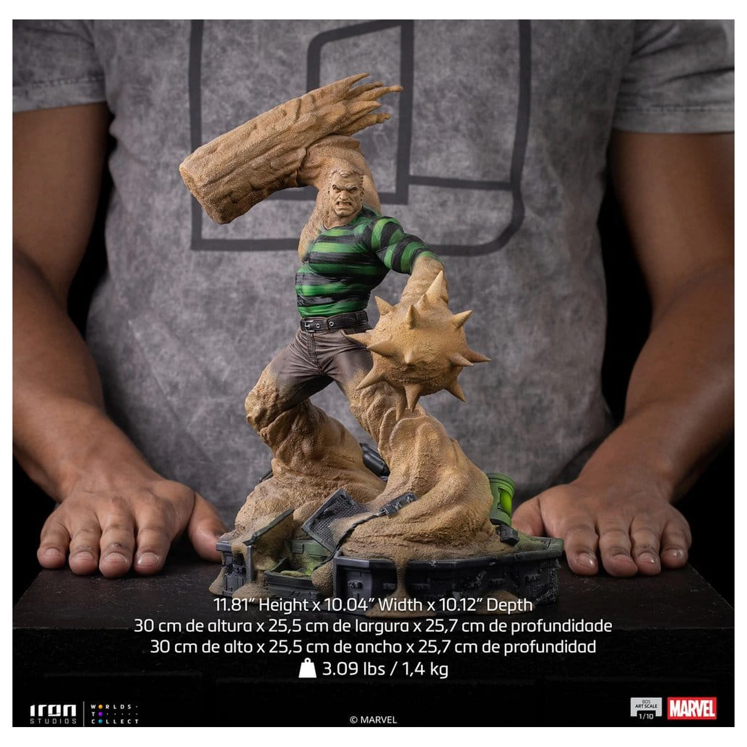 Spider-Man Marvel Comics Art Scale Statue 1/10 Sandman 30 cm product photo