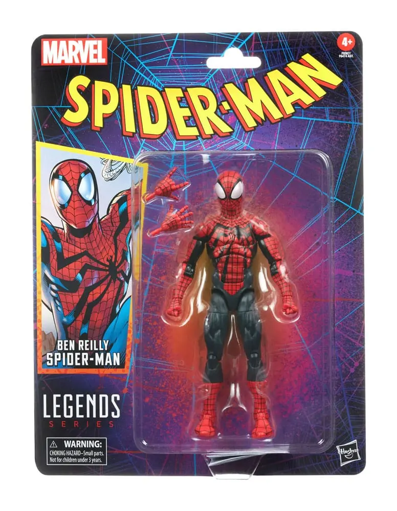 Spider-Man Marvel Legends Retro Collection Actionfigur Ben Reilly Spider-Man 15 cm termékfotó