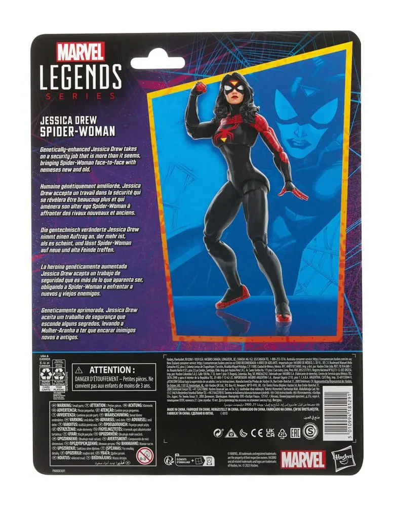 Spider-Man Marvel Legends Retro Collection Actionfigur Jessica Drew Spider-Woman 15 cm product photo