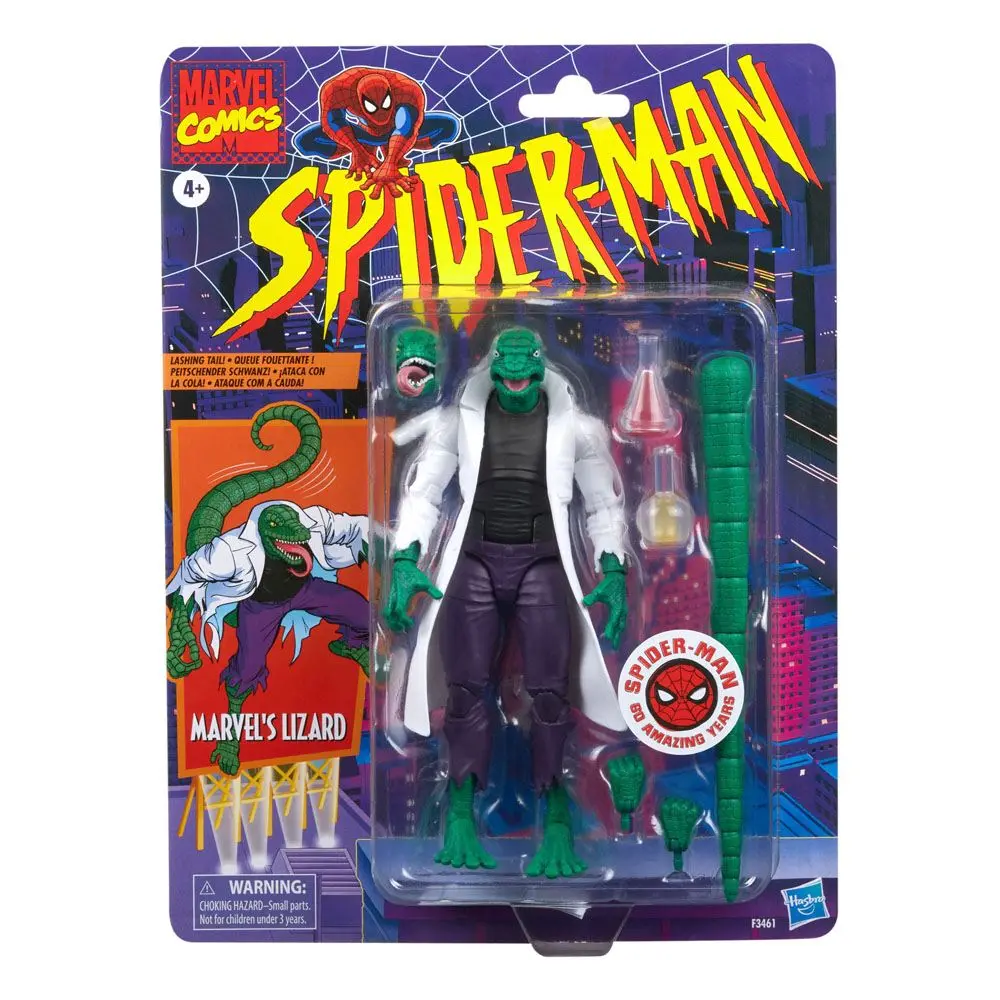 Spider-Man Marvel Legends Retro Action Figure Marvel's Lizard 15 cm product photo