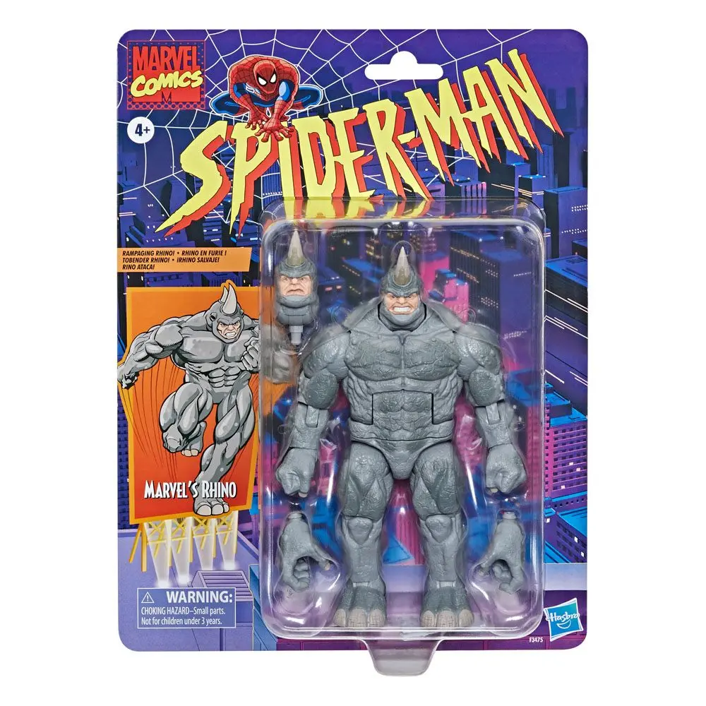 Spider-Man Marvel Legends Series Action Figure 2022 Marvel's Rhino 15 cm product photo