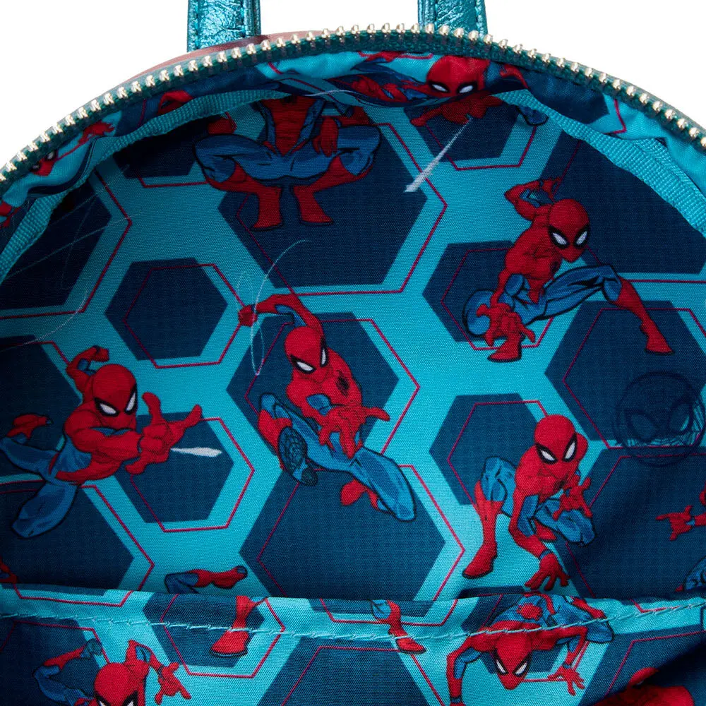 Loungefly Marvel Spiderman Metallic backpack 25cm product photo