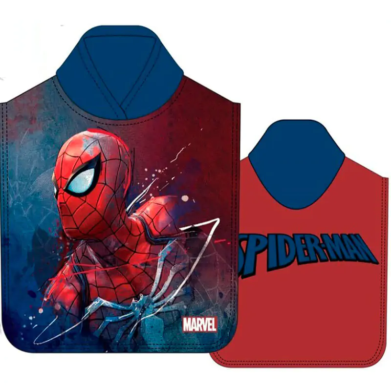 Marvel Spiderman microfibre poncho towel termékfotó