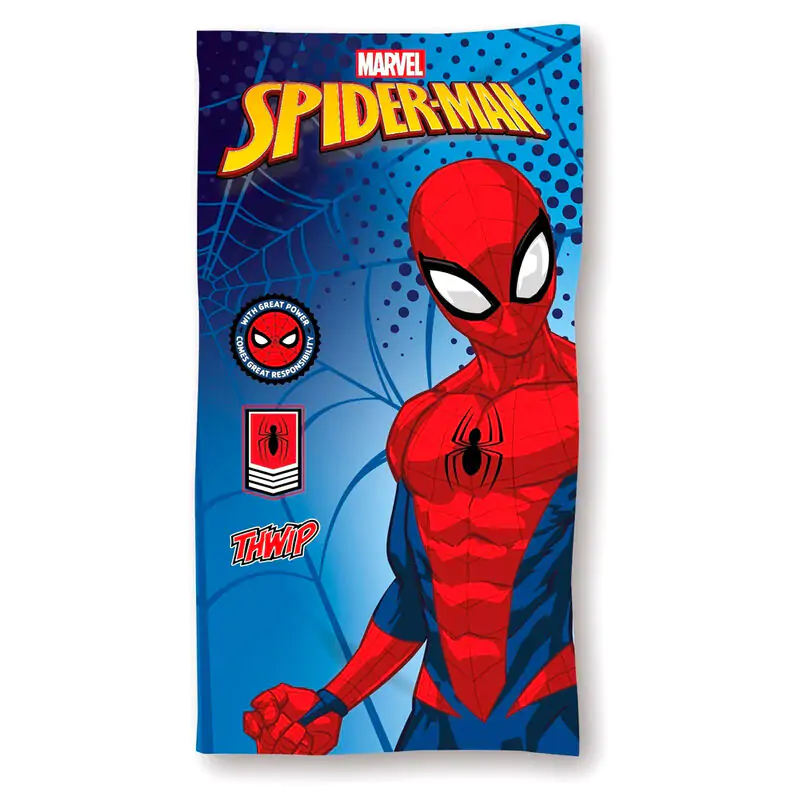 Marvel Spiderman microfibre beach towel product photo