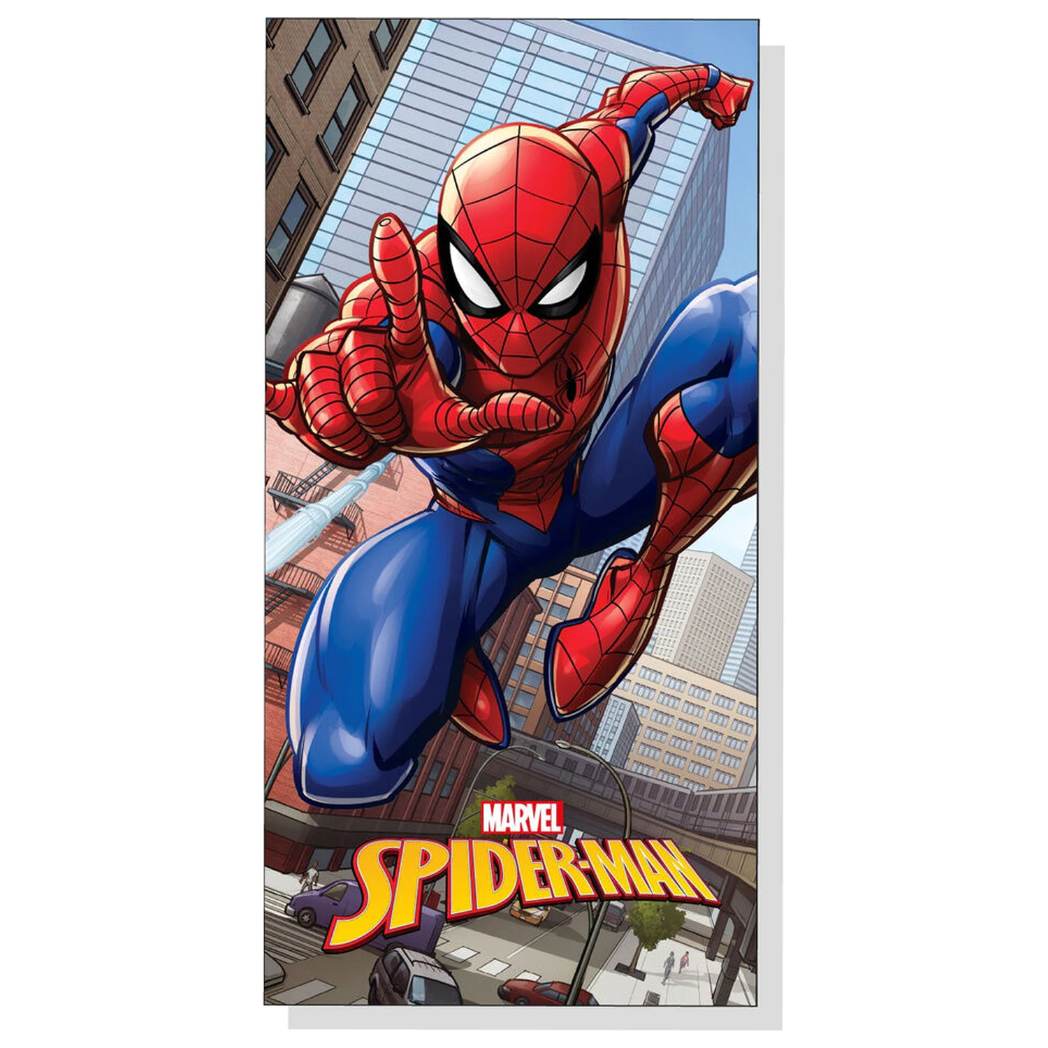 Marvel Spiderman microfibre beach towel product photo