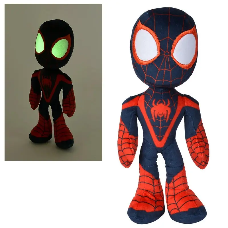 Marvel Plush Figure Glow In The Dark Eyes Miles Morales 25 cm termékfotó