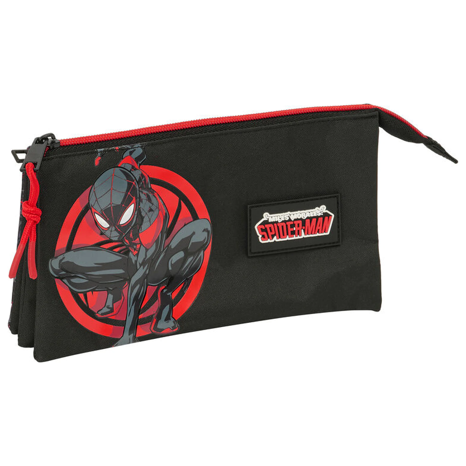 Marvel Spiderman Miles Morales tripe pencil case product photo