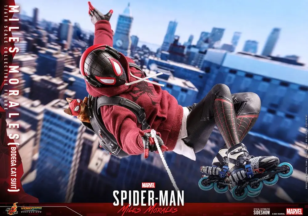 Spider-Man: Miles Morales Videogame Masterpiece Action Figure 1/6 Miles Morales Bodega Cat Suit 29cm product photo