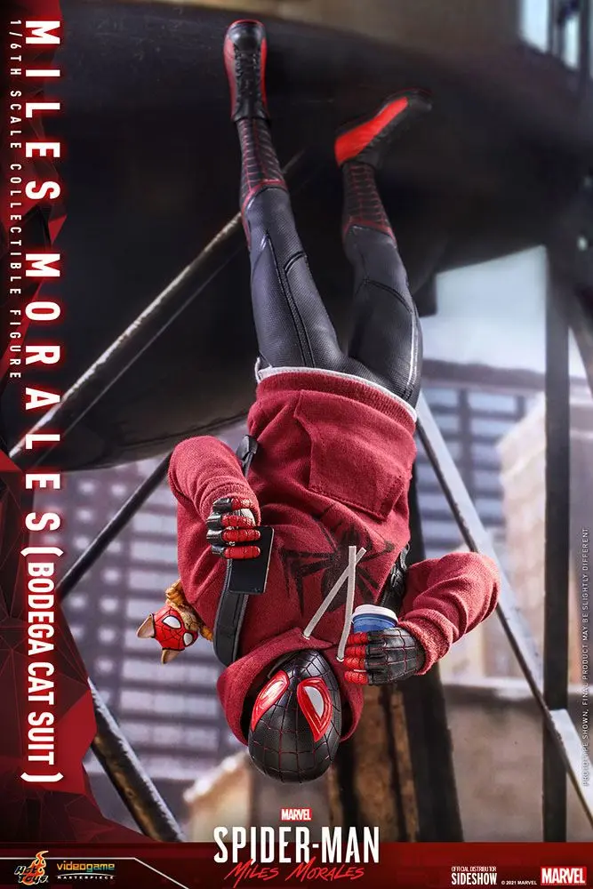Spider-Man: Miles Morales Videogame Masterpiece Action Figure 1/6 Miles Morales Bodega Cat Suit 29cm product photo