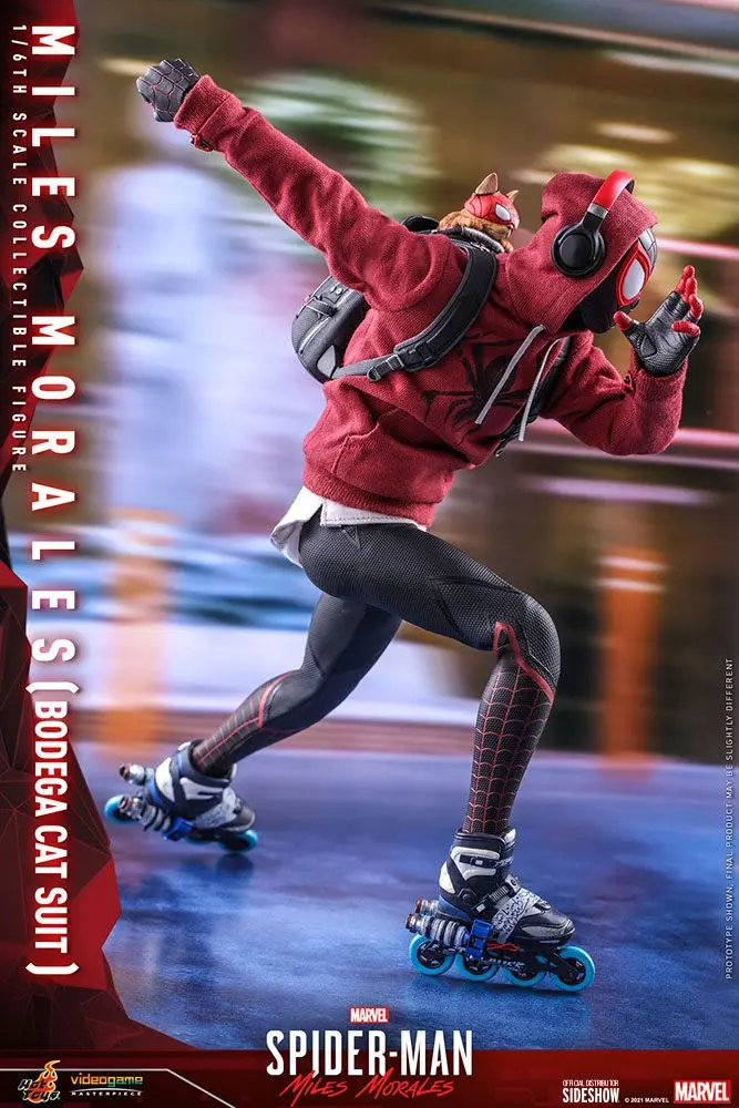 Spider-Man: Miles Morales Videogame Masterpiece Action Figure 1/6 Miles Morales Bodega Cat Suit 29cm product photo