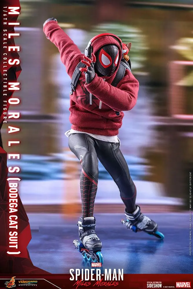Spider-Man: Miles Morales Videogame Masterpiece Action Figure 1/6 Miles Morales Bodega Cat Suit 29cm product photo