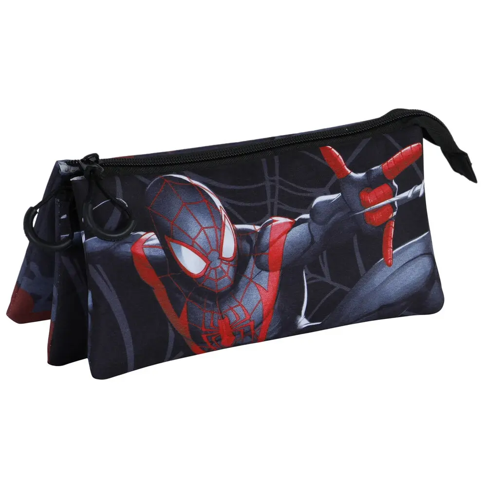 Marvel Spiderman Miles triple pencil case product photo