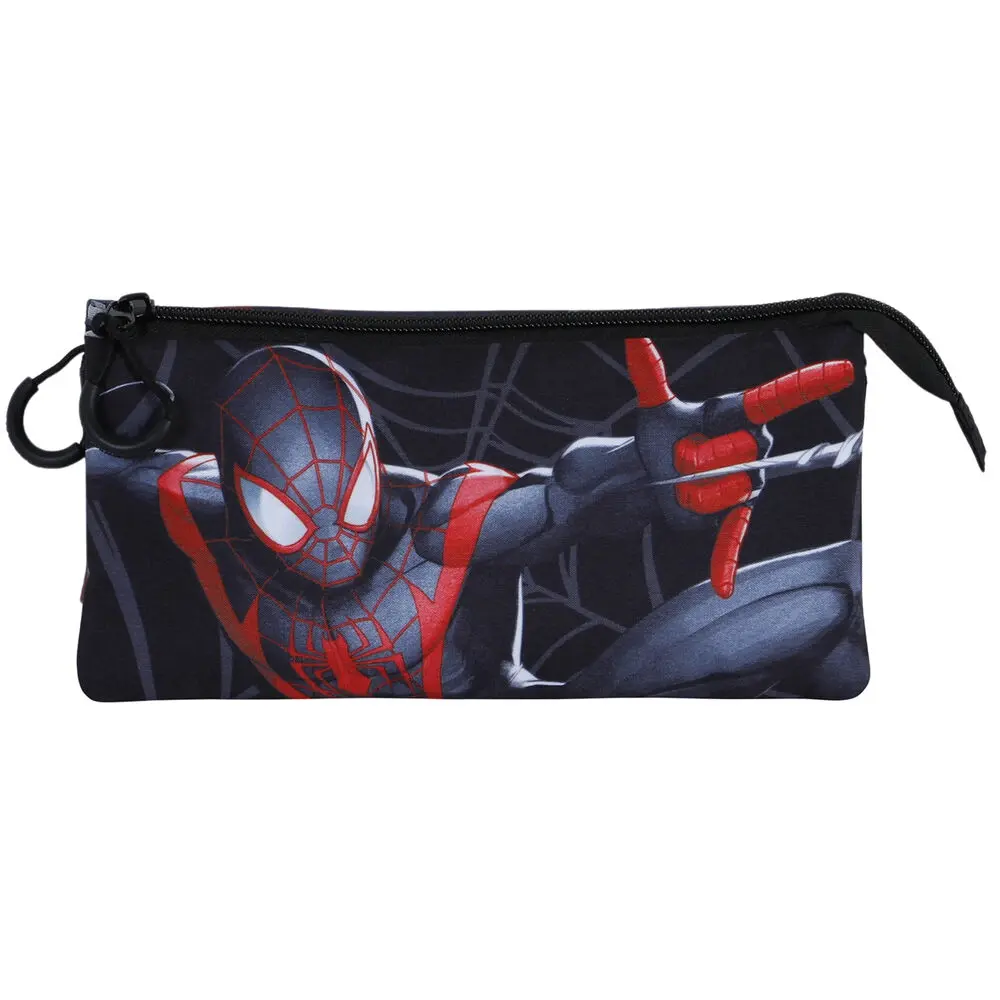 Marvel Spiderman Miles triple pencil case product photo