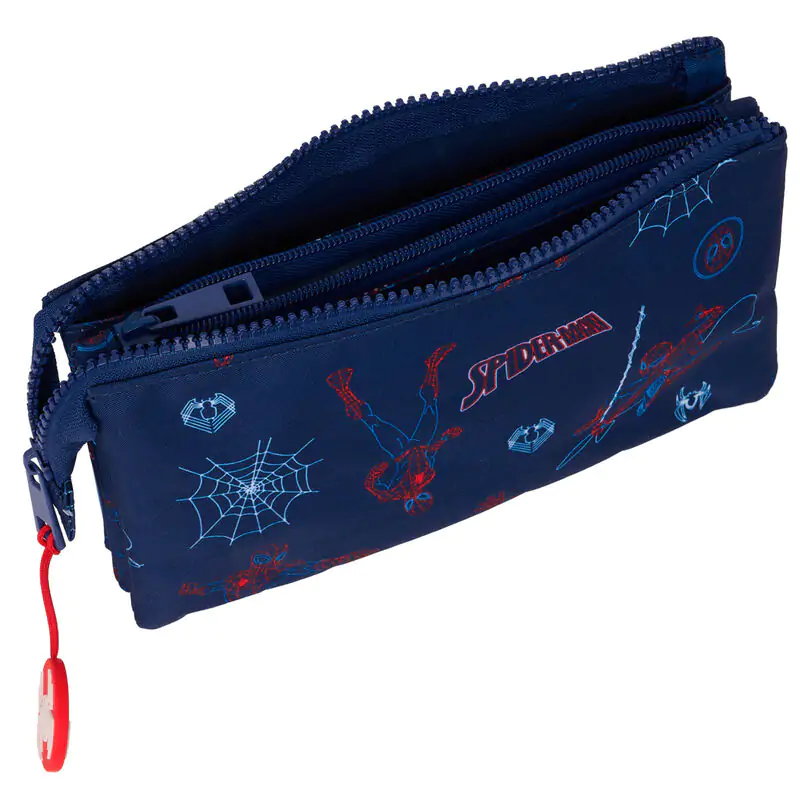 Marvel Spiderman Neon triple pencil case product photo
