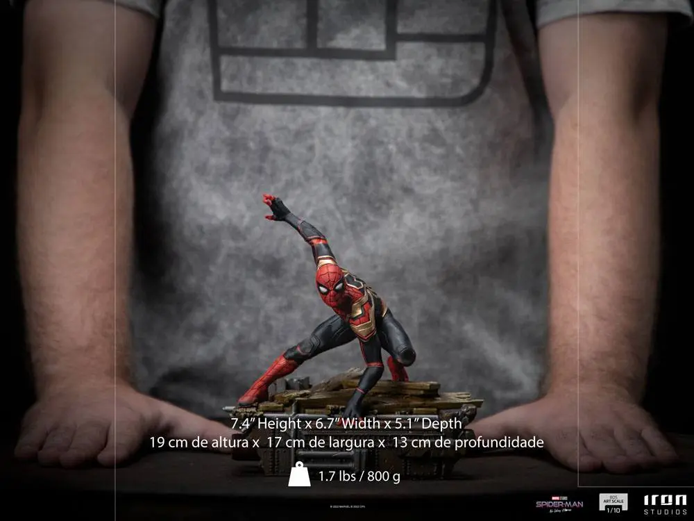 Spider-Man: No Way Home BDS Art Scale Deluxe Statue 1/10 Spider-Man Peter #1 19 cm product photo