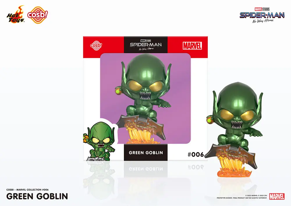 Spider-Man: No Way Home Cosbi Mini Figure Green Goblin 8 cm product photo