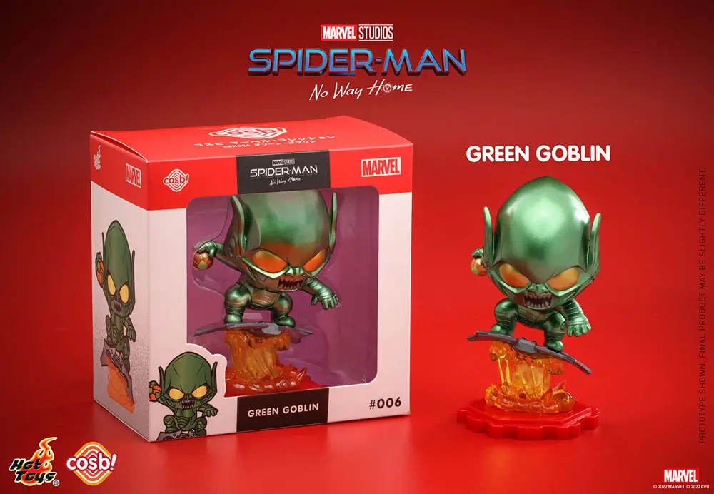 Spider-Man: No Way Home Cosbi Mini Figure Green Goblin 8 cm product photo