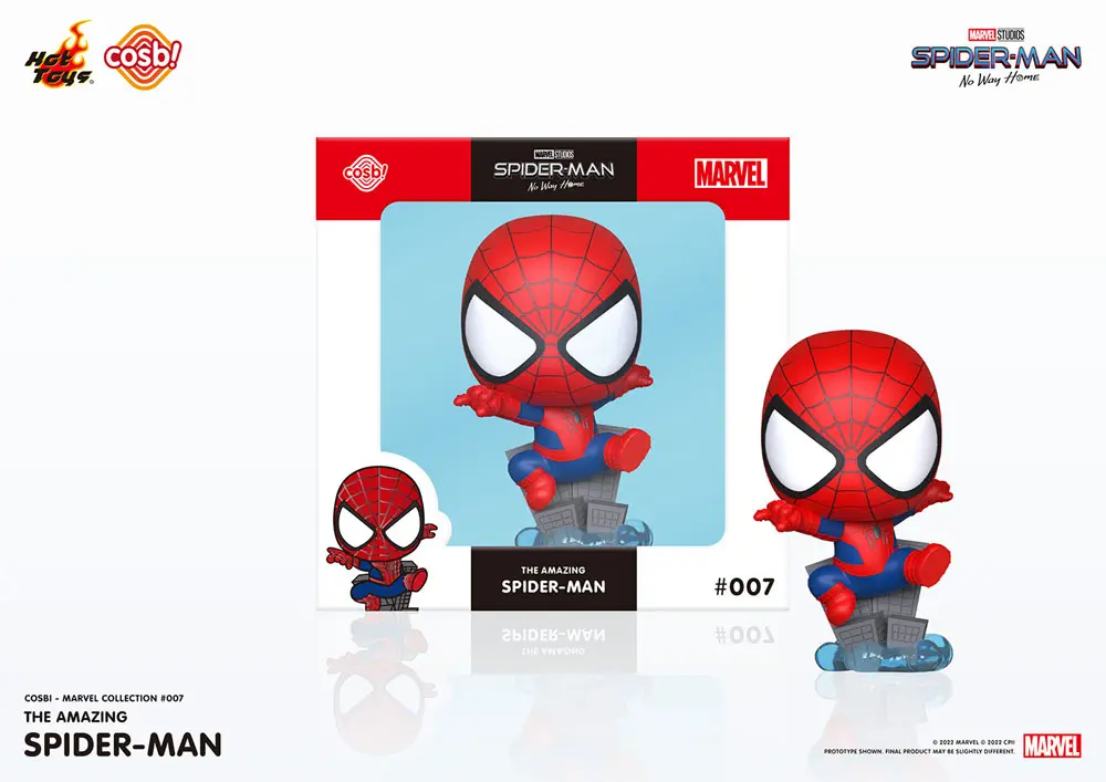 Spider-Man: No Way Home Cosbi Mini Figure The Amazing Spider-Man 8 cm product photo