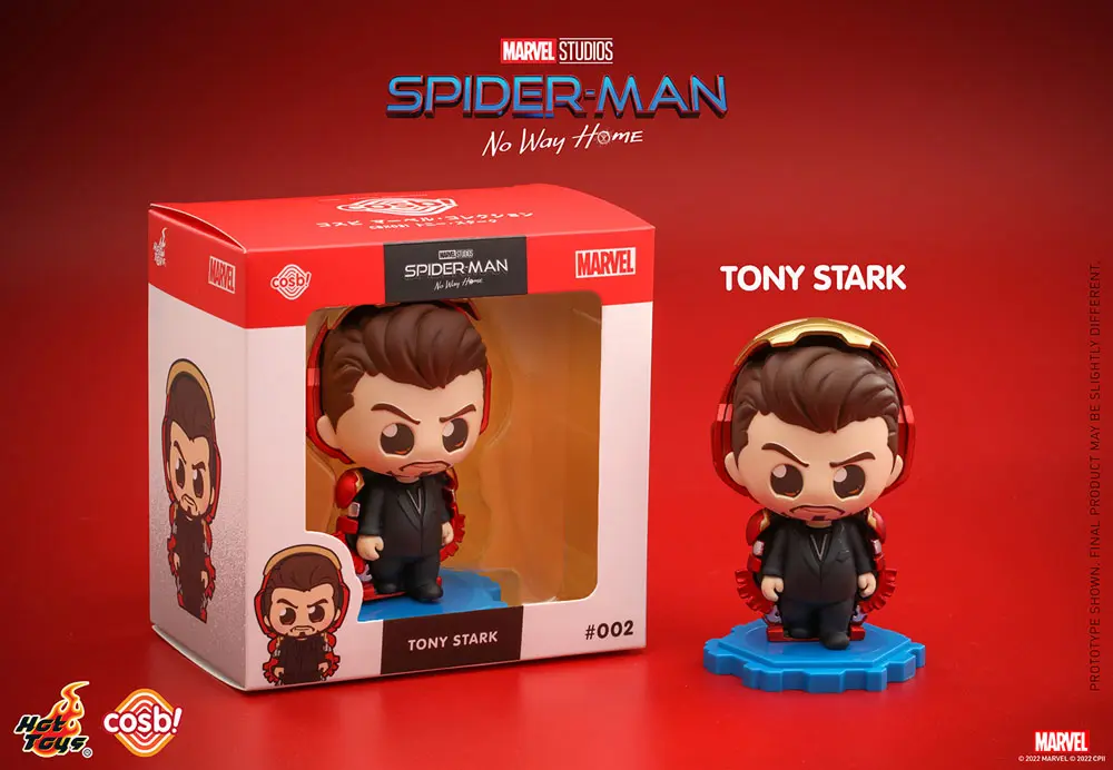 Spider-Man: No Way Home Cosbi Mini Figure Tony Stark 8 cm product photo