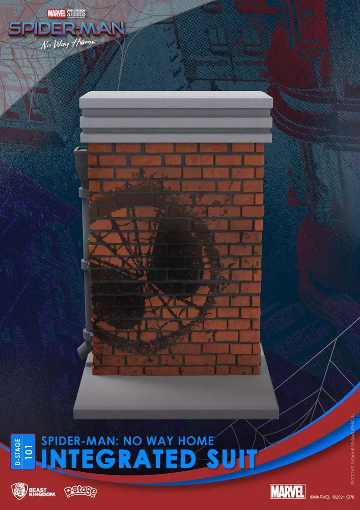 Spider-Man: No Way Home D-Stage PVC Diorama Spider-Man Integrated Suit 16 cm product photo
