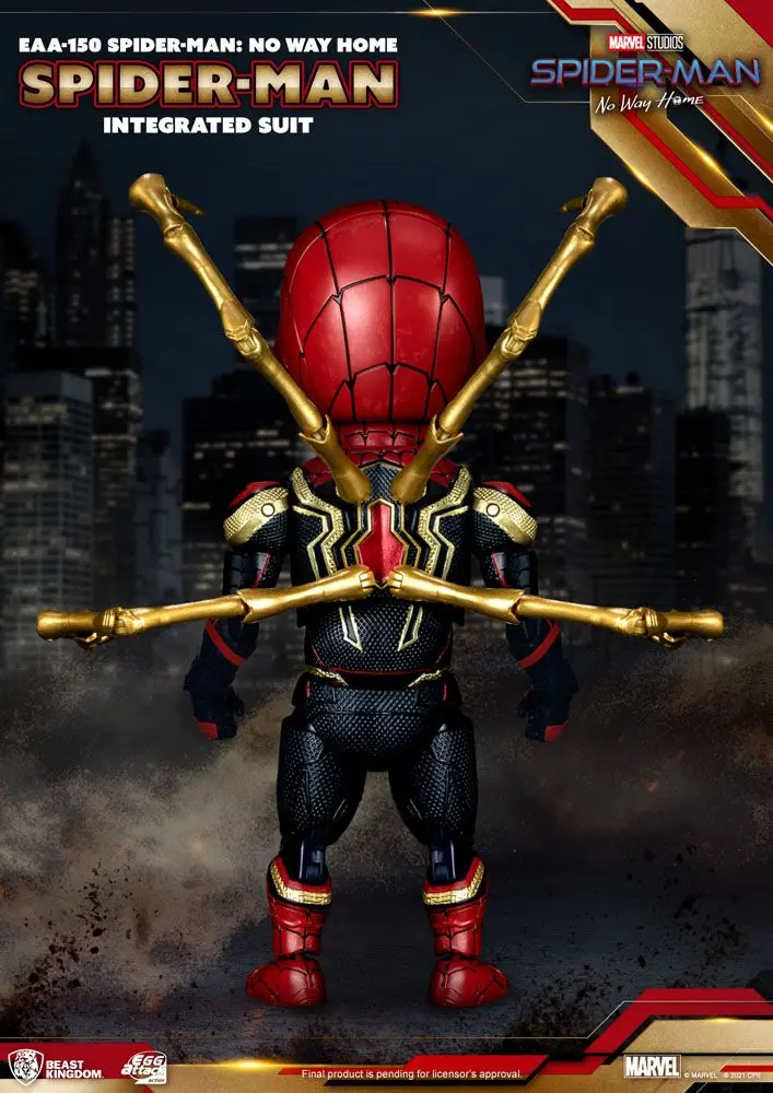 Spider-Man: No Way Home Egg Attack Action Figure Spider-Man Integrated Suit 17 cm termékfotó
