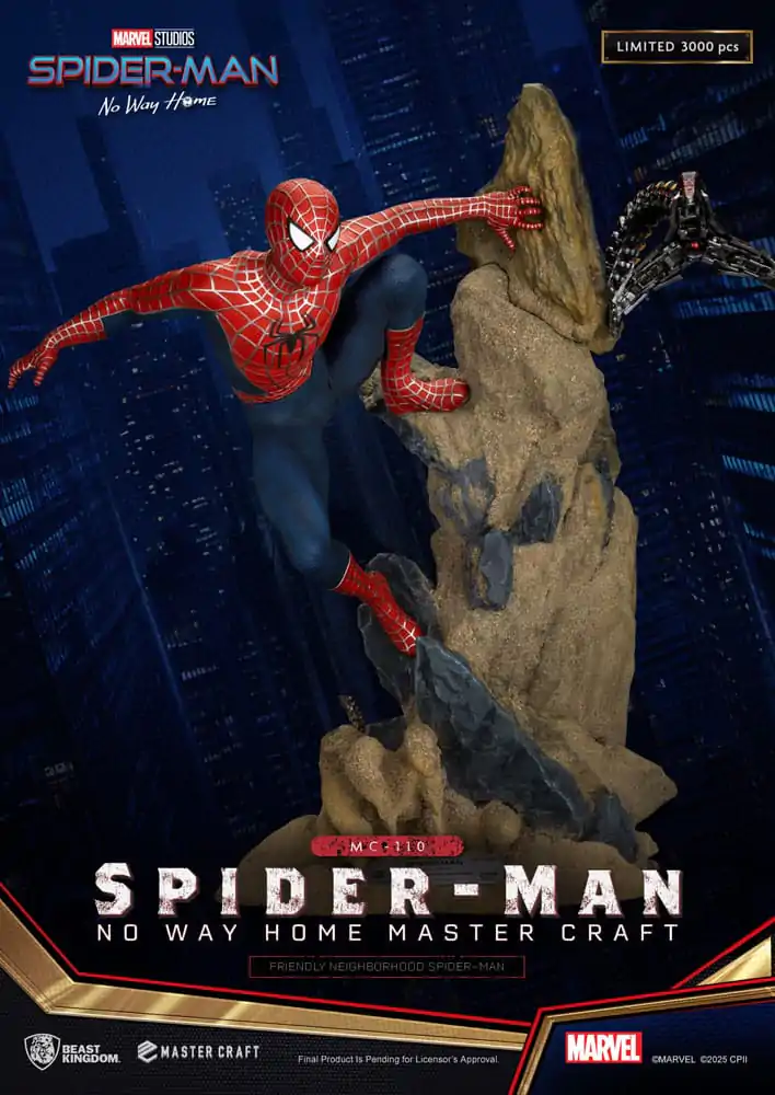 Spider-Man: No Way Home Master Craft Statue Friendly Neighborhood Spider-Man 36 cm product photo
