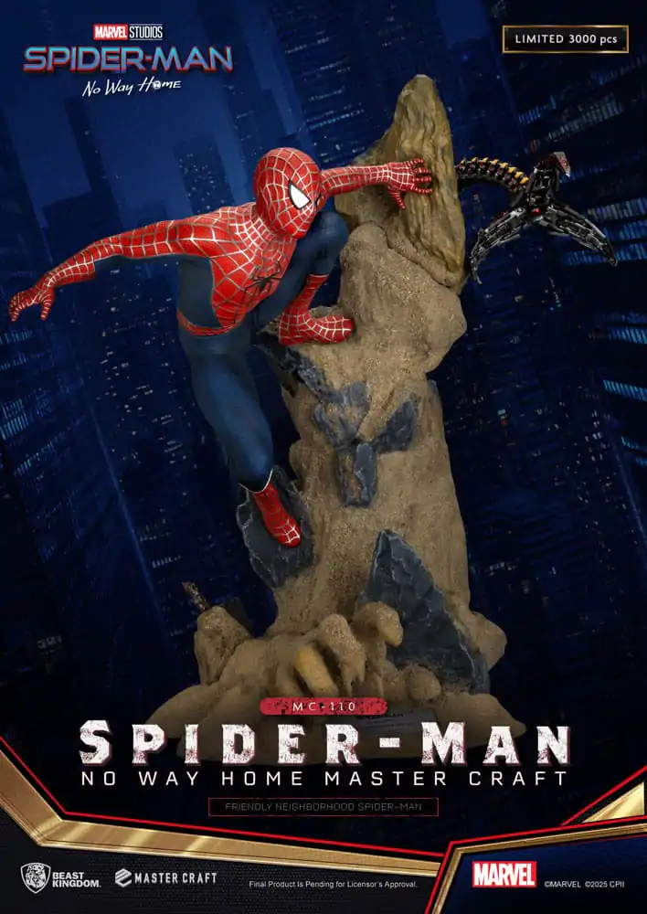 Spider-Man: No Way Home Master Craft Statue Friendly Neighborhood Spider-Man 36 cm product photo