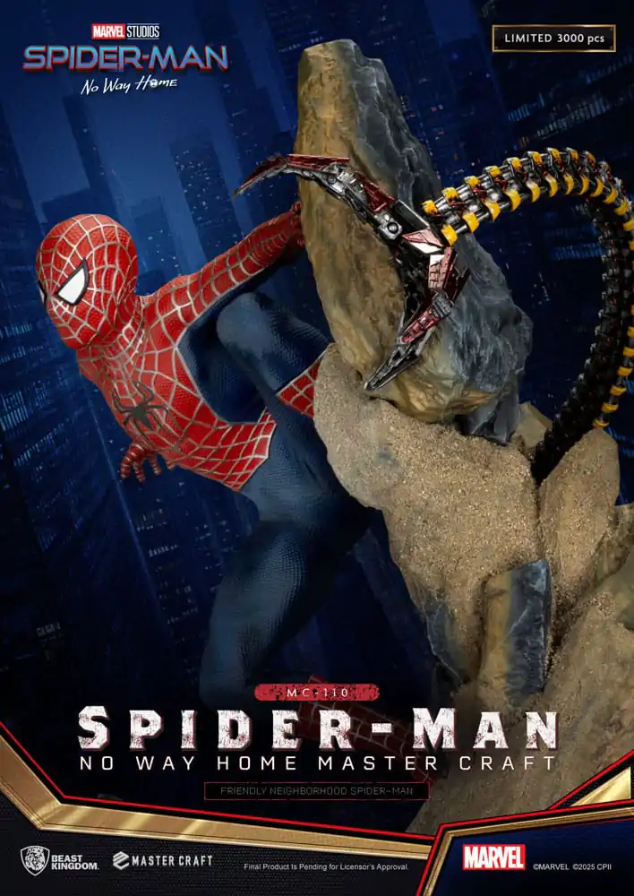 Spider-Man: No Way Home Master Craft Statue Friendly Neighborhood Spider-Man 36 cm product photo