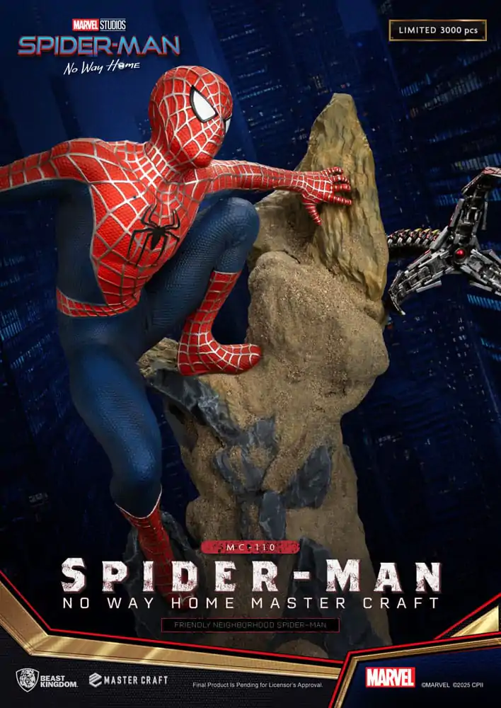 Spider-Man: No Way Home Master Craft Statue Friendly Neighborhood Spider-Man 36 cm product photo