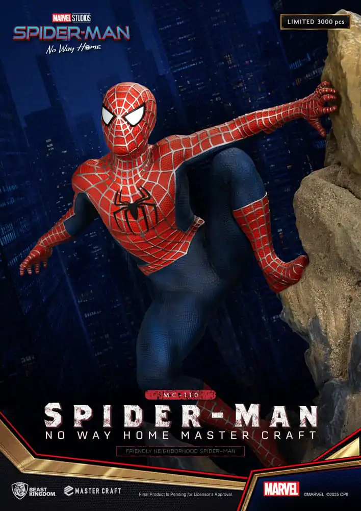 Spider-Man: No Way Home Master Craft Statue Friendly Neighborhood Spider-Man 36 cm product photo