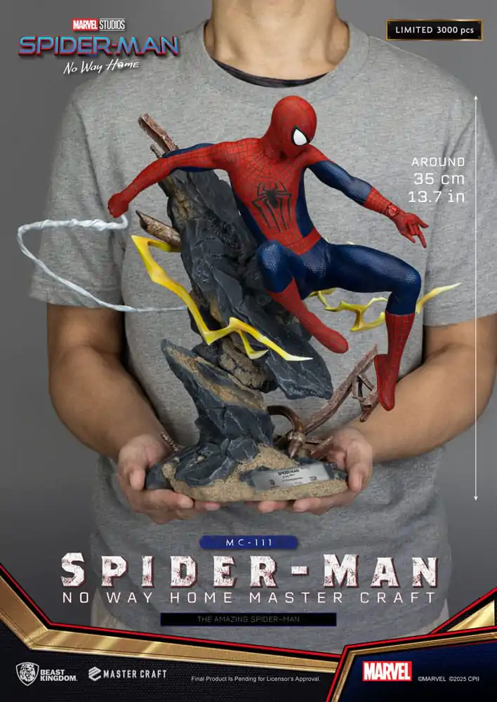 Spider-Man: No Way Home Master Craft Statue The Amazing Spider-Man 35 cm product photo