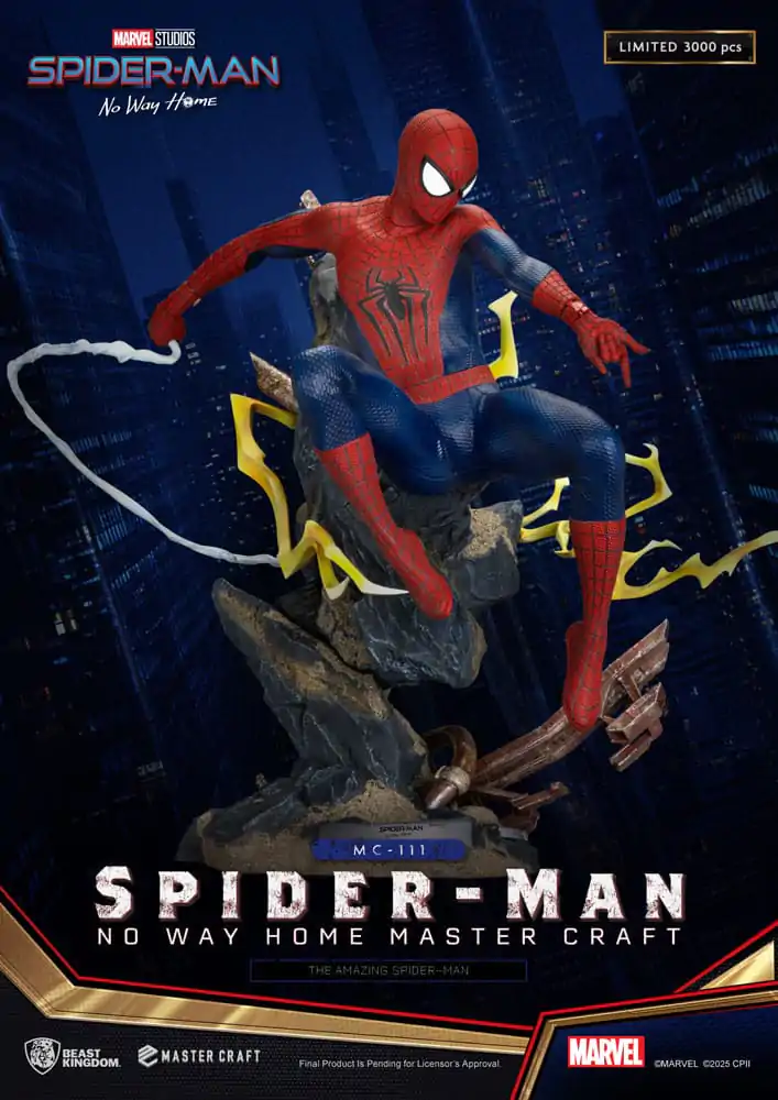 Spider-Man: No Way Home Master Craft Statue The Amazing Spider-Man 35 cm product photo