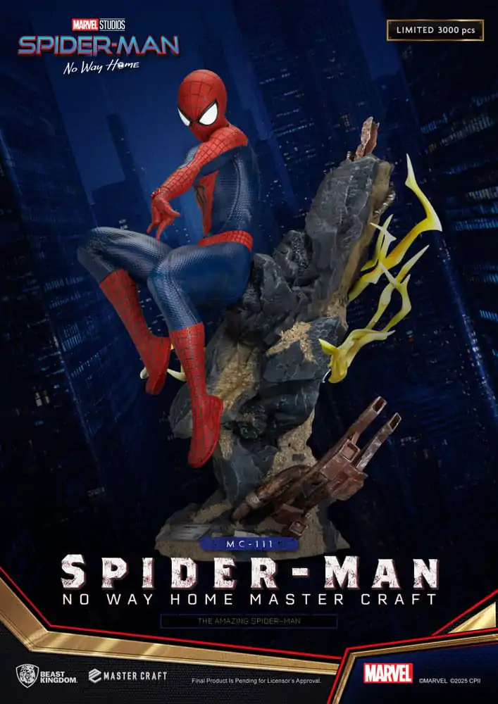 Spider-Man: No Way Home Master Craft Statue The Amazing Spider-Man 35 cm product photo