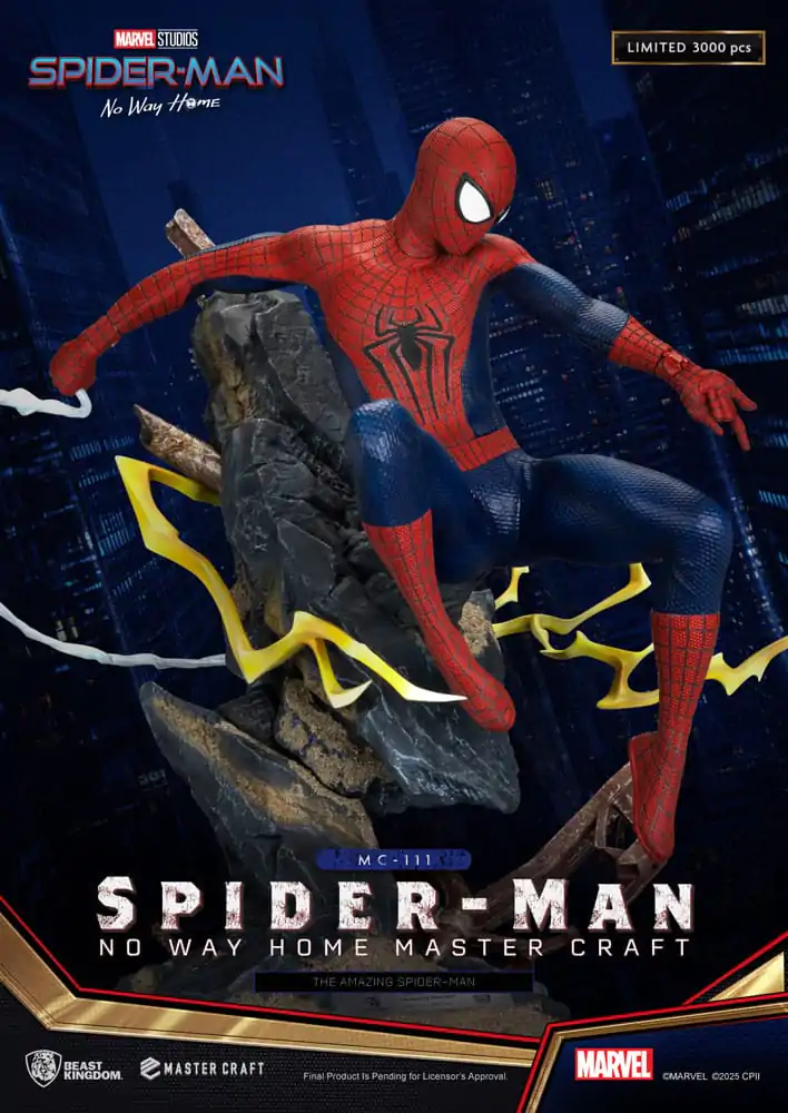 Spider-Man: No Way Home Master Craft Statue The Amazing Spider-Man 35 cm product photo