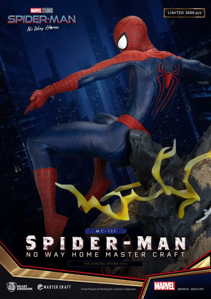 Spider-Man: No Way Home Master Craft Statue The Amazing Spider-Man 35 cm product photo
