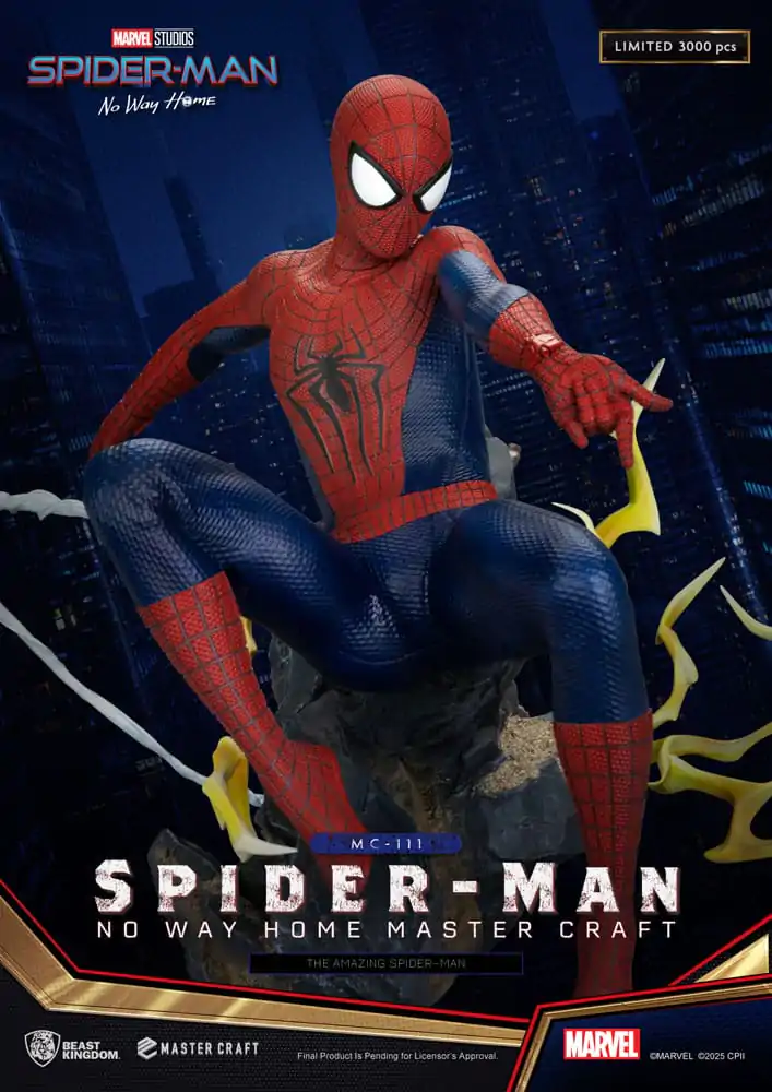 Spider-Man: No Way Home Master Craft Statue The Amazing Spider-Man 35 cm product photo