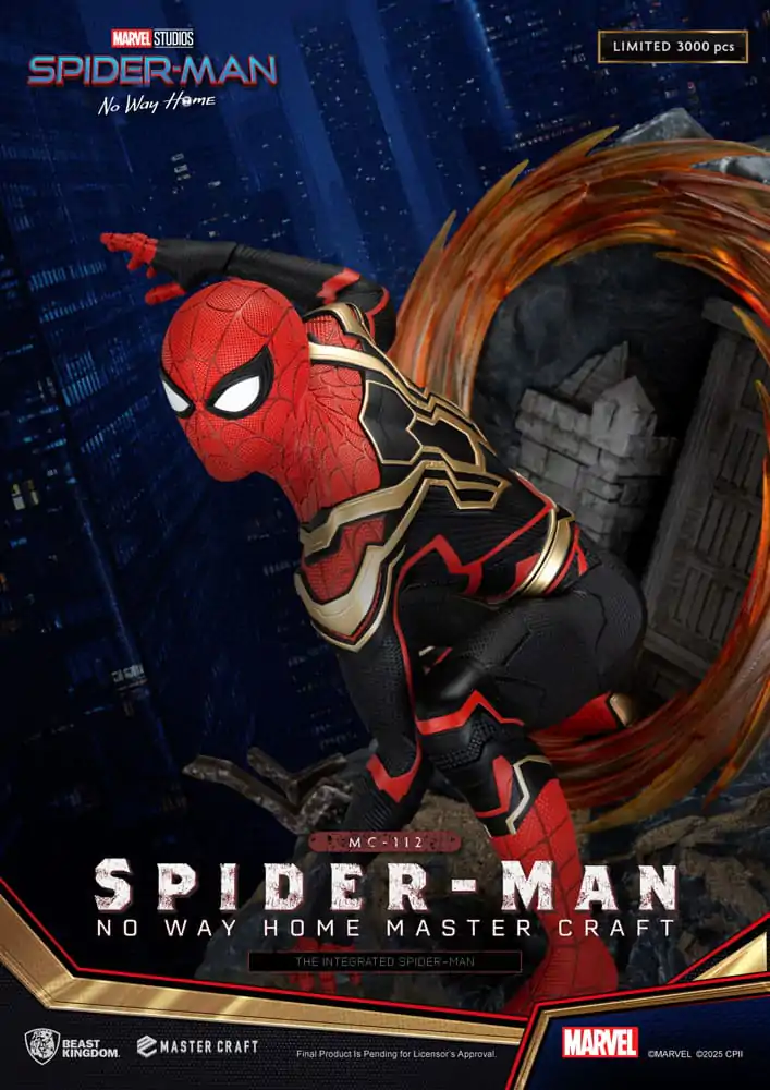 Spider-Man: No Way Home Master Craft Statue The Integrated Spider-Man 31 cm product photo