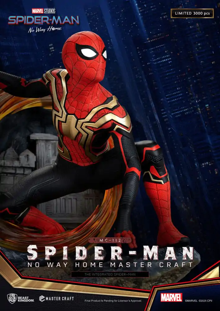 Spider-Man: No Way Home Master Craft Statue The Integrated Spider-Man 31 cm product photo