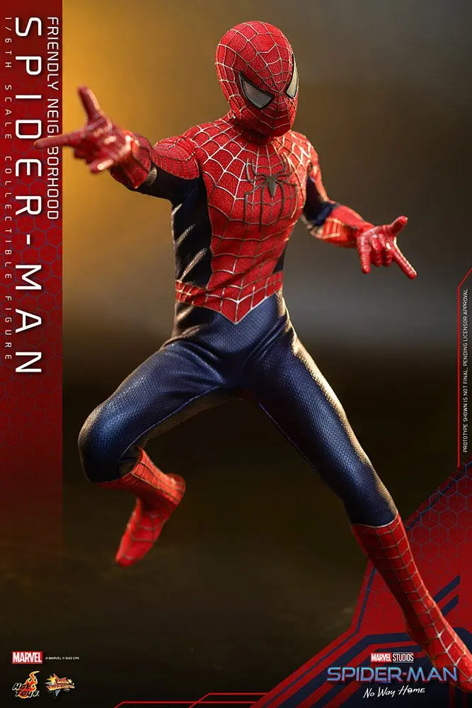 Spider-Man: No Way Home Movie Masterpiece Action Figure 1/6 Friendly Neighborhood Spider-Man 30 cm product photo